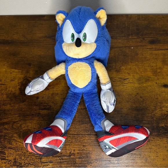 Sonic Other - Sonic The Hedgehog Plush Toy Sega Blue Stuffed Animal 12” Character Doll
